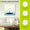 ARTland Leinwandbild Tropfen Größe: 30x30 cm Produktbild-Vorschau 2