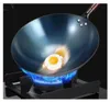 Litinovy wok s kulatym dnem, varnš¢ litinovš¢ wok pš¢nev Náhled obrázku produktu 2
