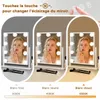 ZMH Miroir de maquillage avec éclairage Hollywood Vanity Voir les images du produit 2