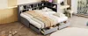 Uittrekbaar bed 90/180 x 190 cm met opbergruimte, Productafbeelding-voorbeeld 18