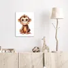 Leinwand Bilder 30x40 cm - Kinder Tiere - Affe, Bilder, Produktbild-Vorschau 4