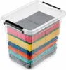 Contenitore in plastica con coperchio, organizer Anteprima dell’immagine prodotto 1