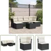 The Living Store 7-tlg. Garten-Sofagarnitur mit Kissen Produktbild-Vorschau 1