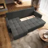 Masseno Ecksofa NIDA mit Schlaffunktion L-Form, Sofa mit Produktbild-Vorschau 3