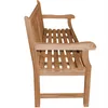 Teako Design Gartenbank Piceno Teakholz Massiv Wetterfest Produktbild-Vorschau 4