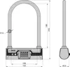 BASI - Bügelschloss mit vierstelligem Zahlencode - Produktbild-Vorschau 7
