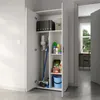 Armoire multi-usages de 75 cm de large avec étagères Voir les images du produit 11