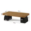 Wanbor  Couchtisch, Industrieller Couchtisch mit schwarzem Produktbild-Vorschau 2