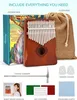 Schlagzeug Kalimba 17 Schlüssel, Daumenklavier inkl. Produktbild-Vorschau 3