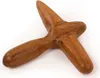 A wooden massage tool is shown against a white background. Produktbild-Vorschau