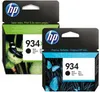 Two HP ink cartridges in their packaging are shown. Produktbild-Vorschau