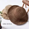Damen-Strohhut, atmungsaktiver Sommersonnenhut, Produktbild-Vorschau 2