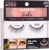 A product package for KISS Magnetic Lashes, showing the lashes inside the packaging. Náhľad obrázku produktu
