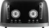 KitchenBrothers Retro Toaster - Toaster - 6 Bräunungsstufen Produktbild-Vorschau 4