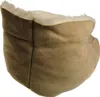 Fußsack aus echtem Lammfell, Außenmaterial Leder, Felllänge Produktbild-Vorschau 2