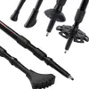SPORTANA® Wanderstöcke Teleskop Aufsätze Gummipuffer Nordic Produktbild-Vorschau 2