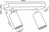 Deckenstrahler 2-Flammig 2x GU10 Fassung für LED & Halogen Produktbild-Vorschau 8
