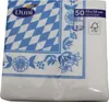 Serwetki Duni bawarski wzór w romby 33x33 cm 50 szt Podgląd zdjęcia produktu 3
