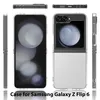 Multiple views of a clear phone case for a Samsung Galaxy Z Flip 6. Anteprima dell’immagine prodotto