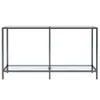 vidaXL Tavolino da salotto trasparente 140x35x75,5 cm in Anteprima dell’immagine prodotto 3