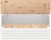 vidaXL Truhe Weiß 89x36,5x33 cm Massivholz Kiefer Produktbild-Vorschau 10