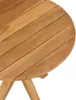 vidaXL Odkládací stolek hnědý 55 x 55 x 51 cm z masivního Náhled obrázku produktu 6