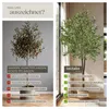tectake® Künstlicher Olivenbaum Oleand verschiedene Größen Produktbild-Vorschau 4