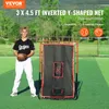 VEVOR Rete di rimbalzo per baseball e softball, 3,5 x 4,5 Anteprima dell’immagine prodotto 3