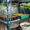 Garten-Gewächshaus-Abdeckung, 4 Ebenen, 160 x 69 x 49 cm, Produktbild-Vorschau 2