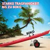 Jopassy vozík na kajak hliníkový vozík na čln skladací Náhľad obrázku produktu 4