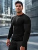 Herren Longsleeve Schwarz OZONEE JS/2088 XXL Produktbild-Vorschau 3
