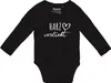 Huuraa Baby Body Harz verliebt 80 Black  Baumwolle Produktbild-Vorschau 1