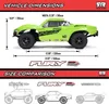 Arrma Fury Mega 550 1:10 RTR grün Produktbild-Vorschau 9