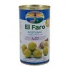 El Faro | Grüne Oliven gefüllt mit Knoblauchpaste | Intensiv-würzig | Spanische Tapas | 350 g / 150 g Abtropfgewicht Produktbild-Vorschau