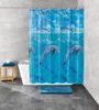 Kleine Wolke Duschvorhang PEVA DOLPHIN Multicolor 180 x 200 Produktbild-Vorschau 2