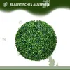 HOMCOM Buchsbaumkugel 2er Set, Künstliche Pflanzen, Produktbild-Vorschau 4