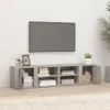 vidaXL TV Schränke 2 Stk. Betongrau 80x31,5x36 cm Produktbild-Vorschau 4