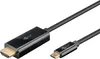 Goobay 75698, 3 m, USB Type-C, HDMI, Męska, Męska, Prosty Podgląd zdjęcia produktu 10