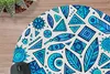 MuchoWow® Mauspad Mousepad Blau - Muster - Federn - Mond Produktbild-Vorschau 2
