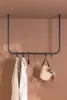 Decken-Kleiderstange ENIO 60x80cm aus hochwertigem Metall | Produktbild-Vorschau 3