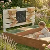 AXI Cato Sandkasten aus Holz mit Behältern für z.B Wasser, Produktbild-Vorschau 4