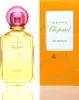 A perfume bottle and its packaging are displayed side-by-side against a white background. Voir les images du produit