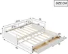 Divano letto Sweiko allungabile 90/180x200 cm con cassetti Anteprima dell’immagine prodotto 13