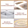 ZMH Deckenlampe LED Deckenleuchte Wohnzimmer Modern Design Produktbild-Vorschau 3