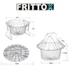 Fritovací kôš FRITTOX Hrniec z nehrdzavejúcej ocele Náhľad obrázku produktu 7