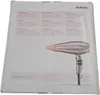 The back of a product box for a Babyliss hair dryer, showing specifications and an image of the product. Anteprima dell’immagine prodotto