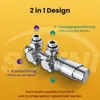 SONNI Multiblock Set für Heizkörper – Anschlussarmatur Produktbild-Vorschau 2