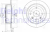 2x DELPHI Bremsscheibe BG4091 für CHEVROLET NUBIRA Kombi 57 Produktbild-Vorschau 1