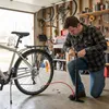 Fahrrad-Standpumpe, für Ventile Presta, Schrader, Dunlop, Produktbild-Vorschau 2