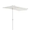 VCM Sonnenschirm | Maße ca. 2,7x1,4 m | Schirm mit Kurbel | Produktbild-Vorschau 1